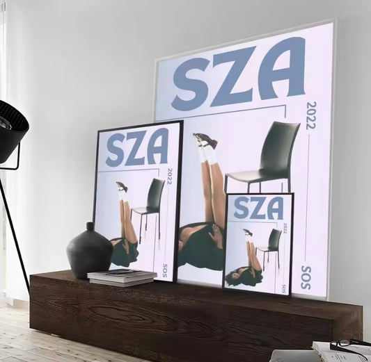 SZA “SOS Deluxe” Poster