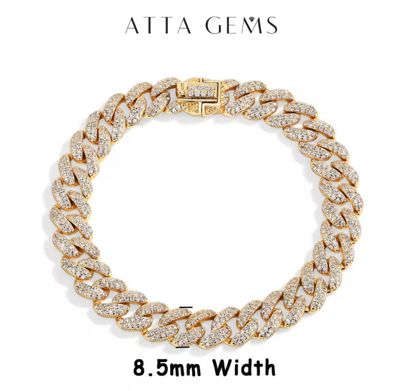 “ ATTA GEMS” Moissanite Bracelet