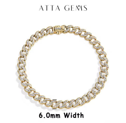 “ ATTA GEMS” Moissanite Bracelet