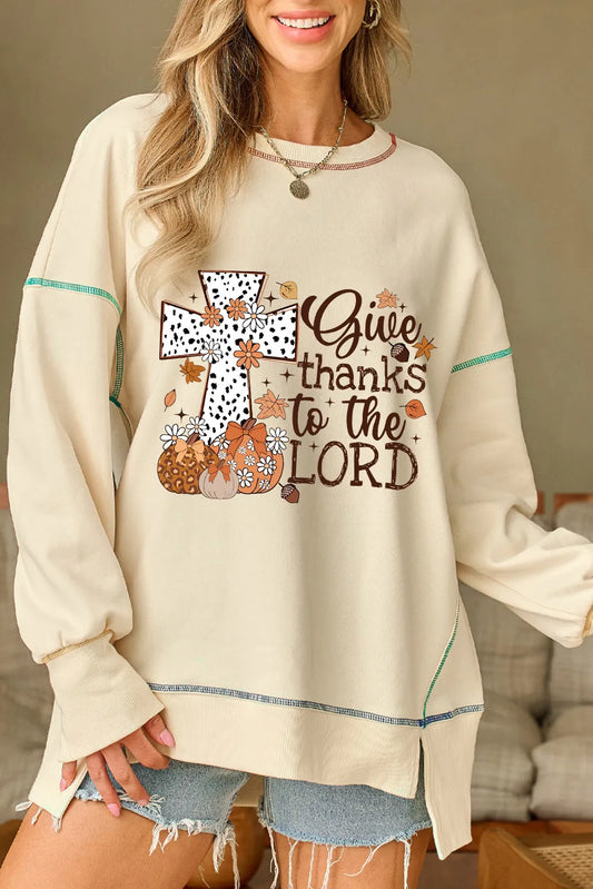 "Give Thanks To The Lord" Crewneck