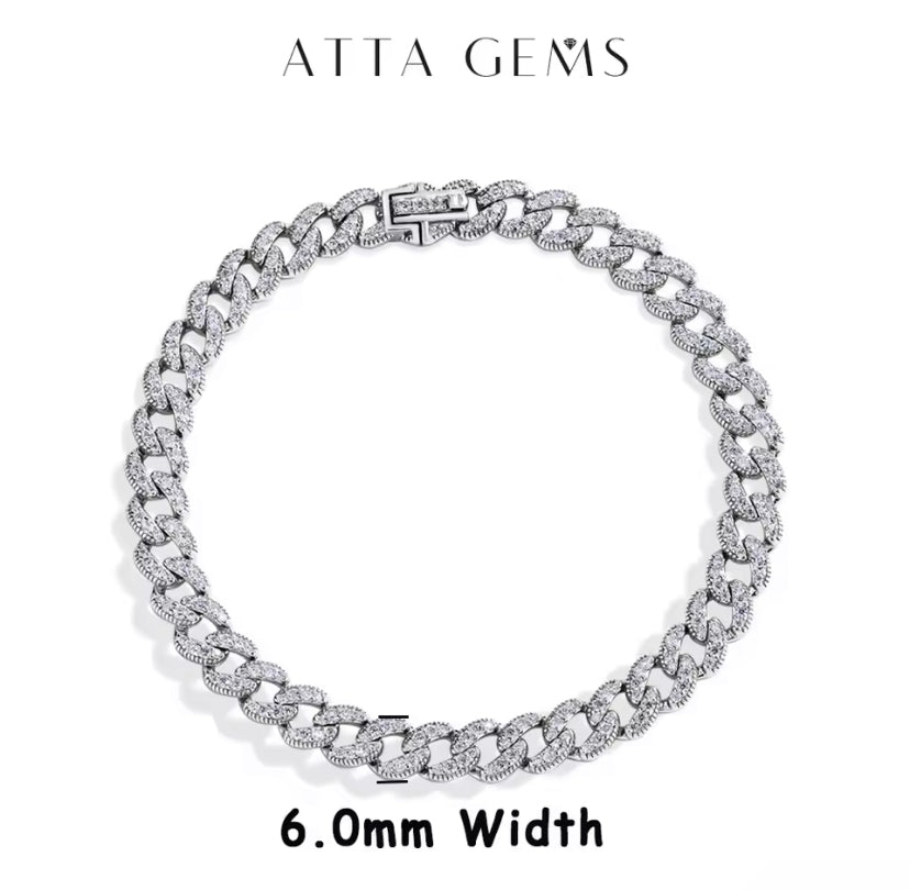 “ ATTA GEMS” Moissanite Bracelet