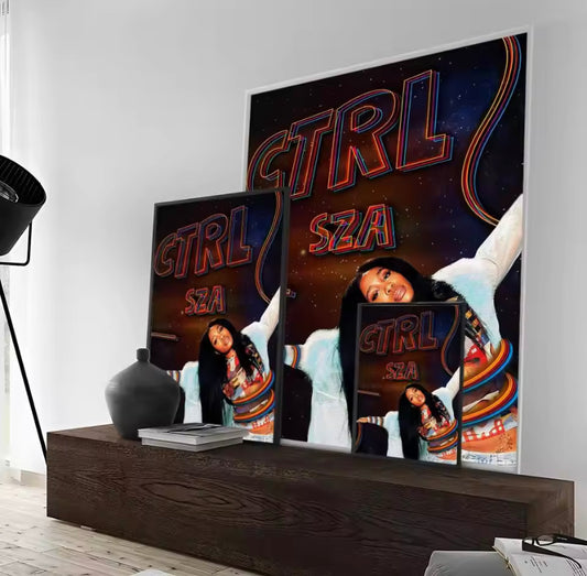 SZA “CTRL” Graphic Poster